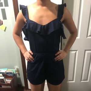 Blue romper